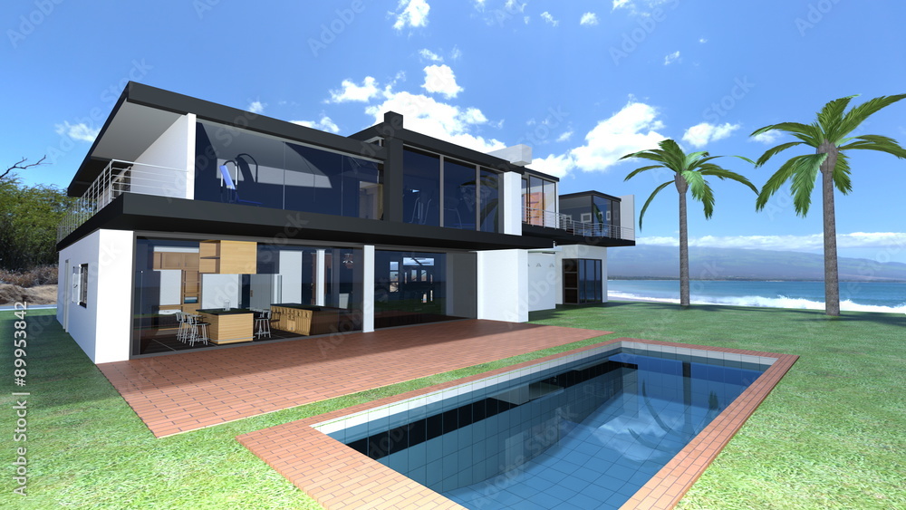 Fototapeta premium コテージ