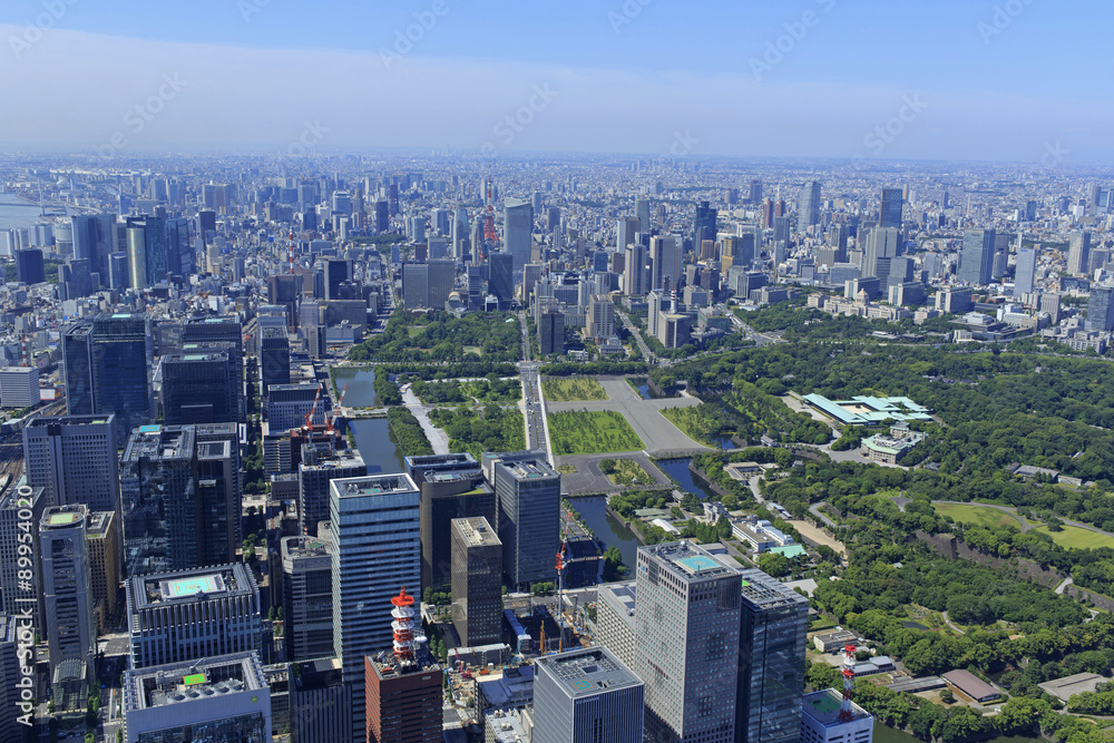 東京の風景／空撮