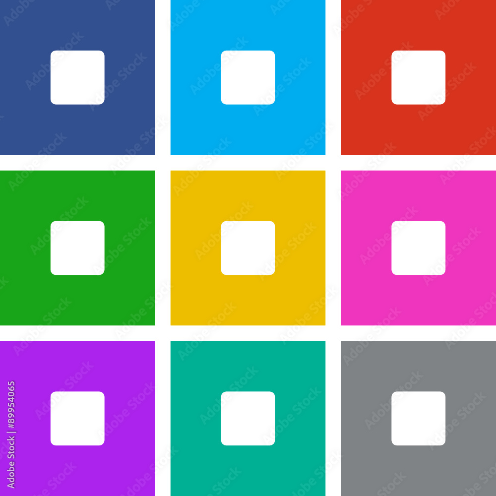 App Icon Metro Style - 9 Colors App Icon Metro Style - 9 Colors