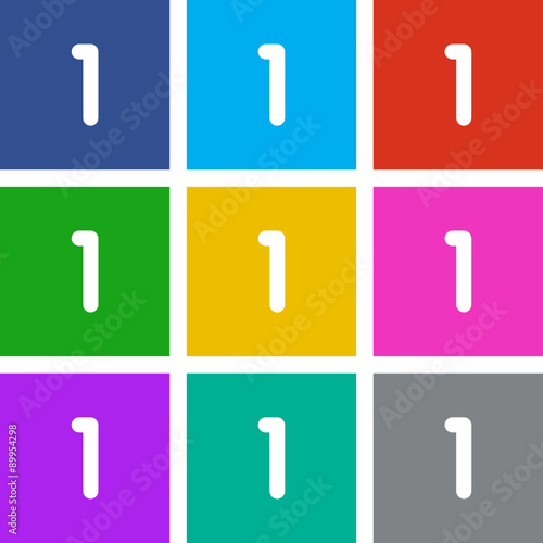App Icon Metro Style - 9 Colors