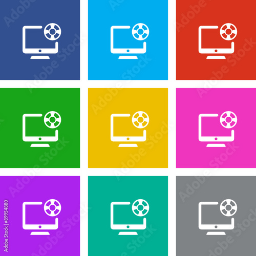 App Icon Metro Style - 9 Colors