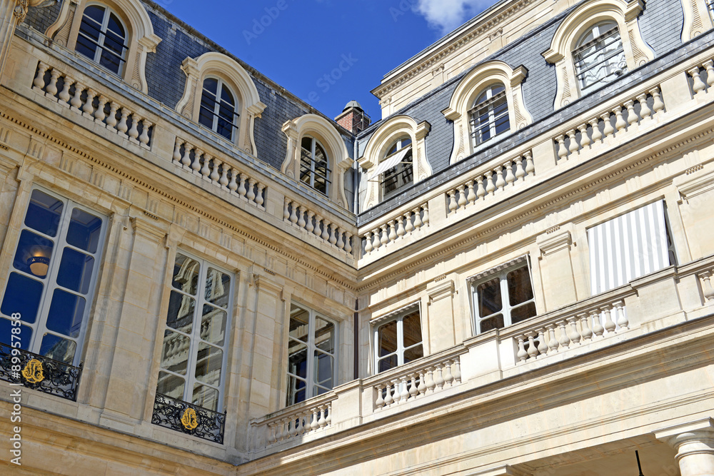 The Palais Royale in Paris, France