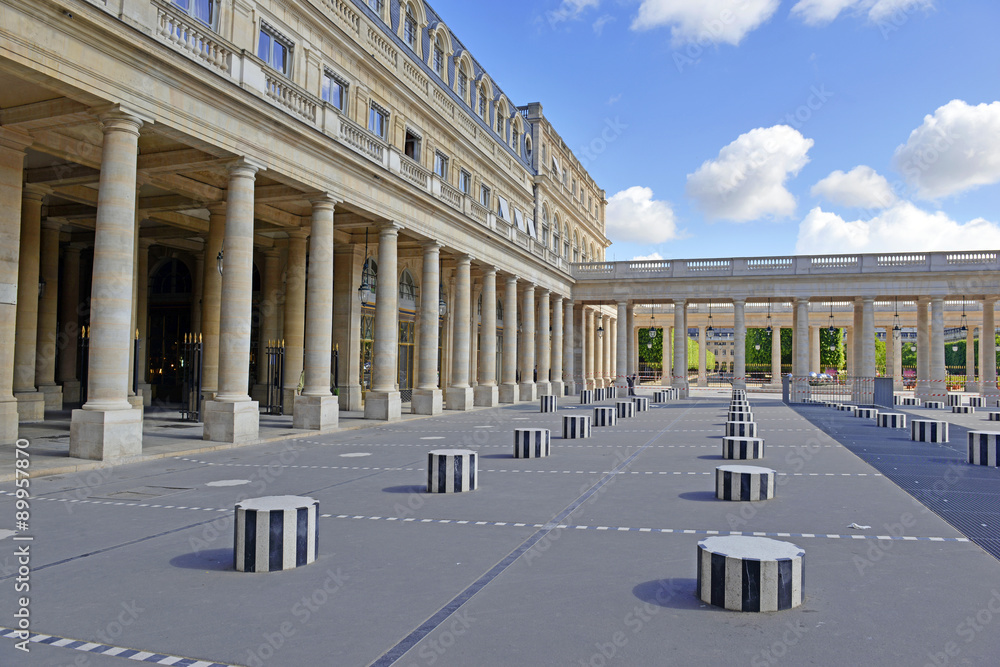 Fototapeta premium The Palais Royale in Paris, France