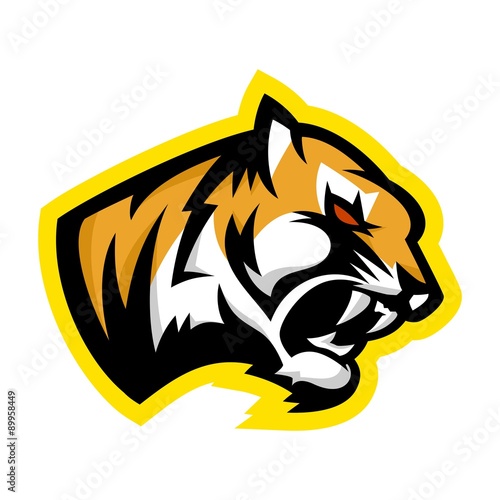 Fototapeta Naklejka Na Ścianę i Meble -  Tiger Logo Template