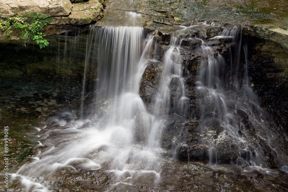 Fototapeta premium McCormick's Creek Falls in Indiana