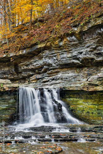 McCormick's Creek Falls in Indiana