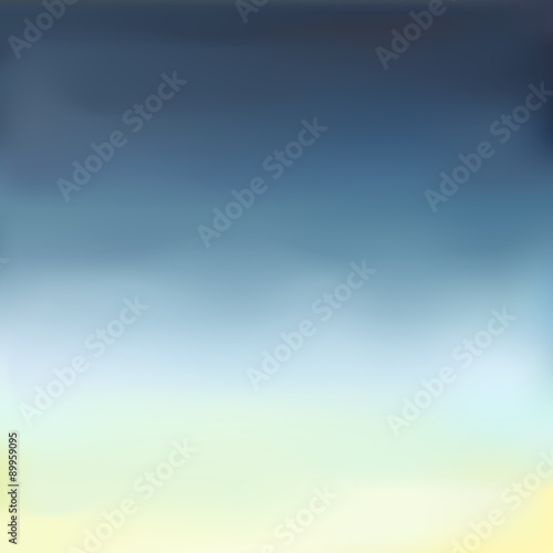 Vector illustration of a dark sky.
