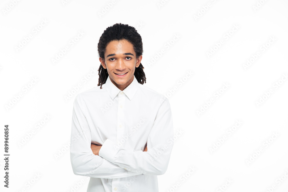 Portrait of a happy young afro american businessman Portrait of a happy young afro american businessman