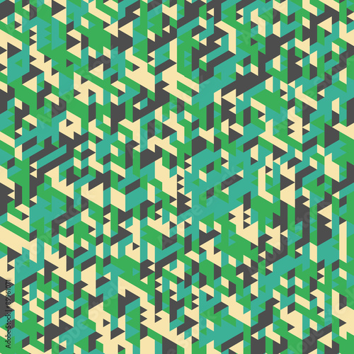 Abstract Background. Mosaic. Vector Illustration.