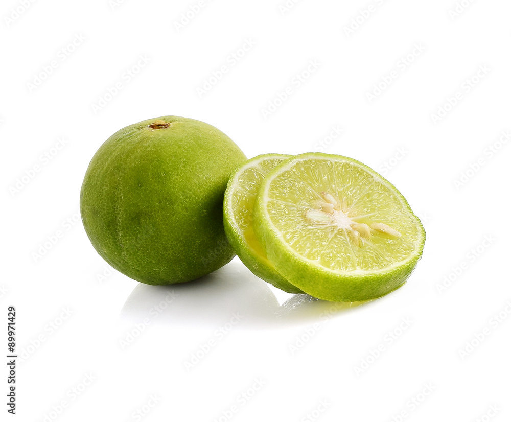 lemon Isolated on white background