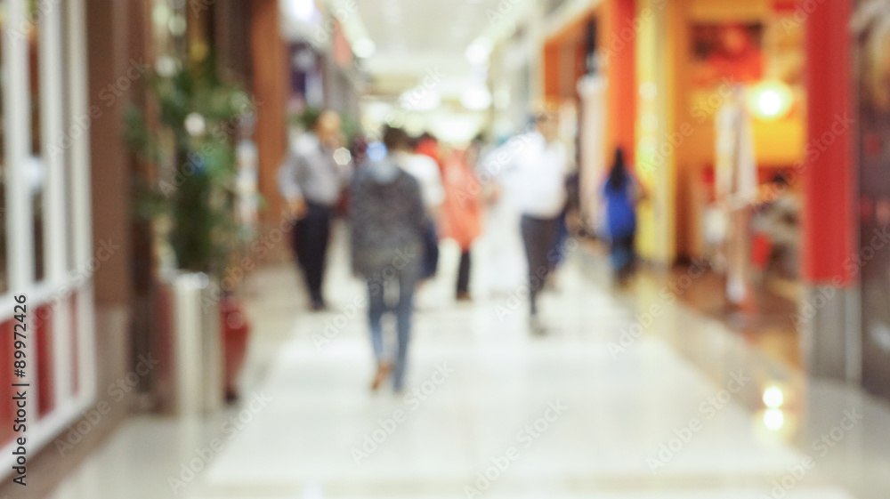 Blur photo of shopping centre with defocused background. Blur photo of shopping centre with defocused background.