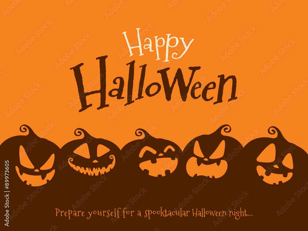 Fototapeta premium Halloween Pumpkins