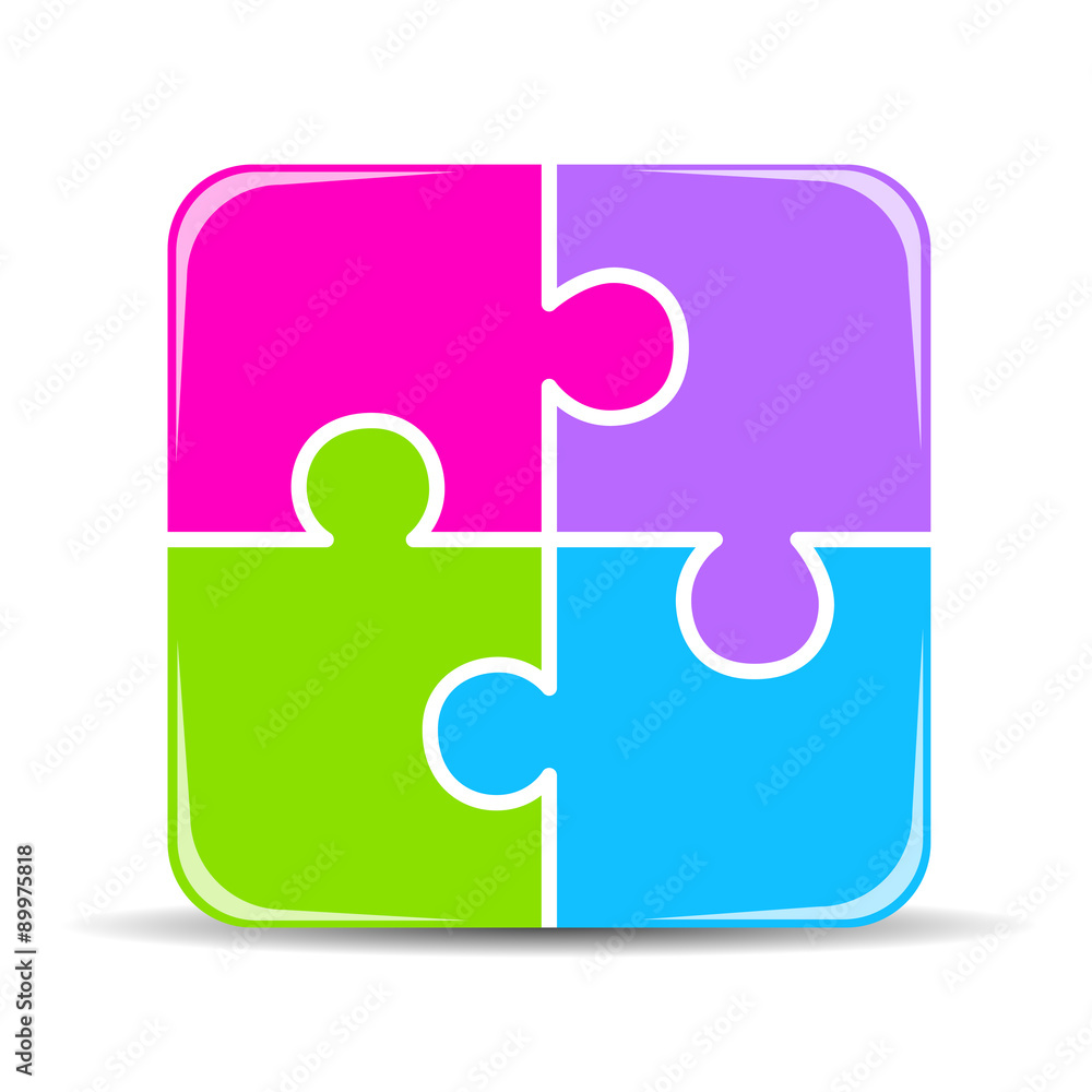 Puzzle swot diagram Puzzle swot diagram
