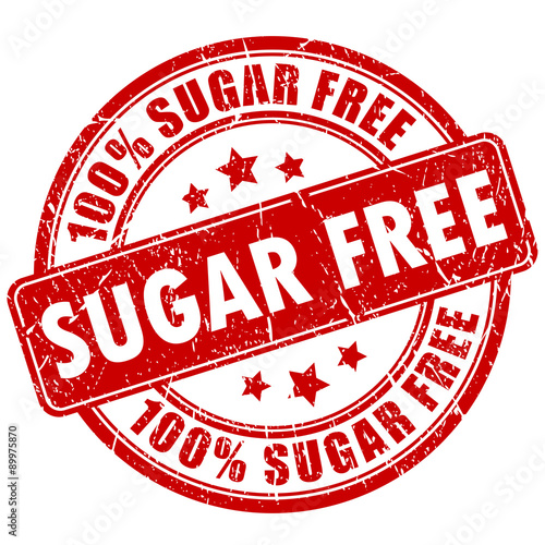 Sugar free stamp