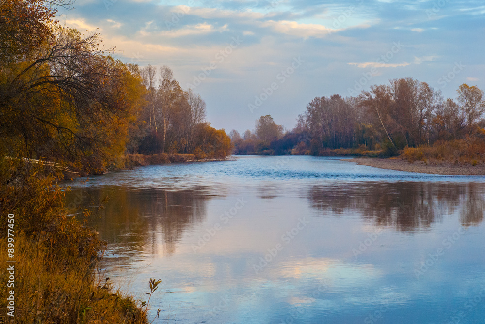 Осень на реке Абакан