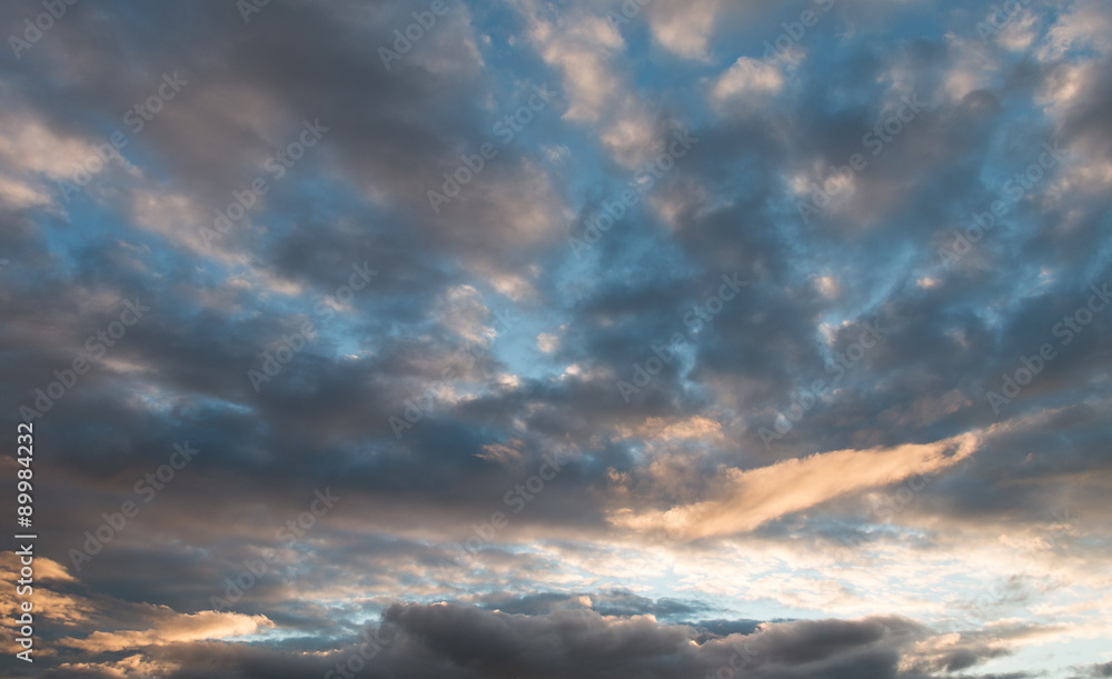 Fototapeta premium the sky and clouds