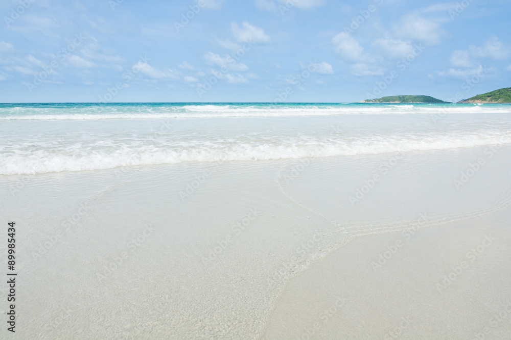 Beautiful beach sea