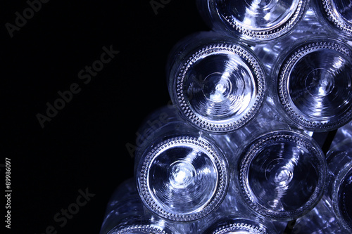 Bottom glass bottles