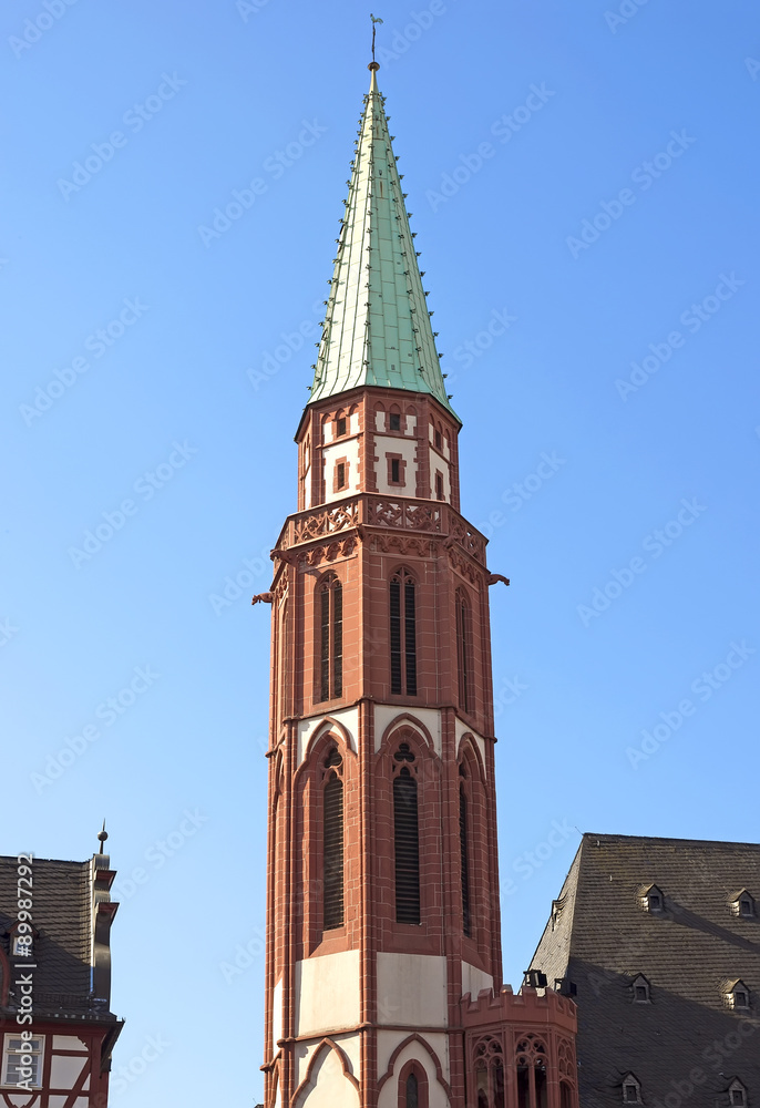 Belfry of the old Nicolai church