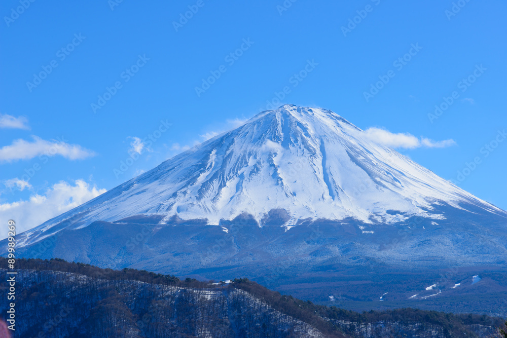 Mt.Fuji in winter Mt.Fuji in winter