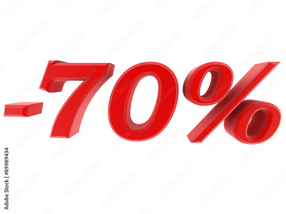 3d image 70 percent off digits 3d image 70 percent off digits