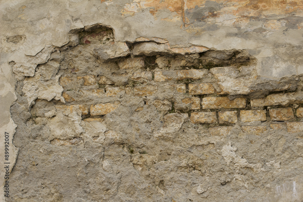 Fototapeta premium Old town wall