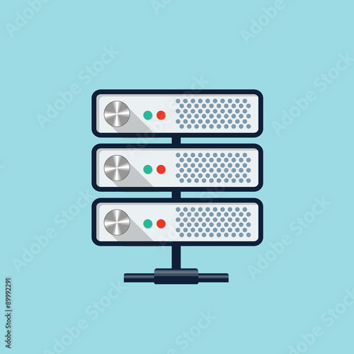 Vector server icon
