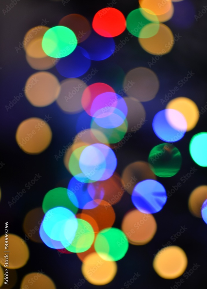 Light colors bokeh Light colors bokeh