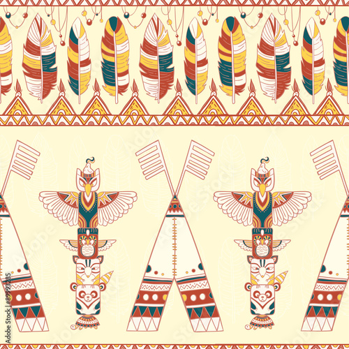 Tribal vector pattern