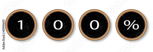 100 Percent Typewriter Keys
