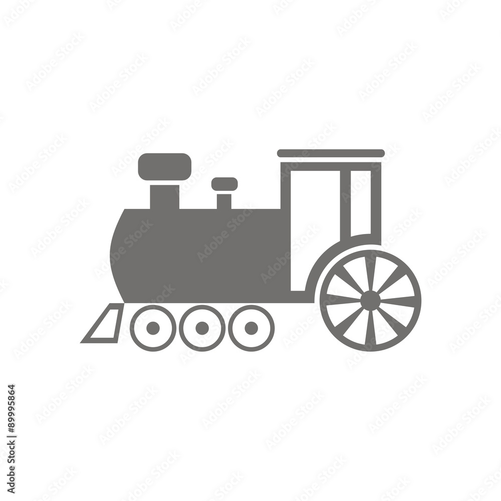 Icono tren de juguete FB Icono tren de juguete FB