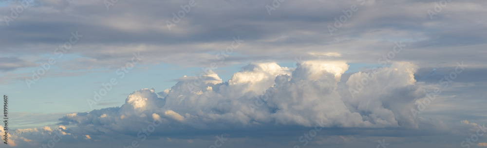 Fototapeta premium Big cloud on sky