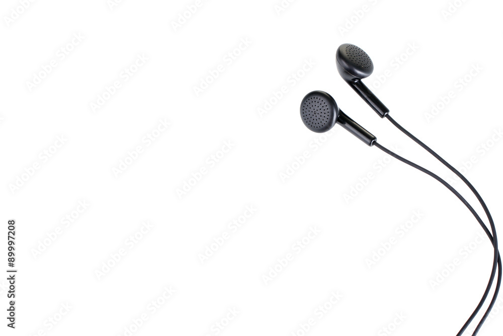 Headphones on a white background Headphones on a white background