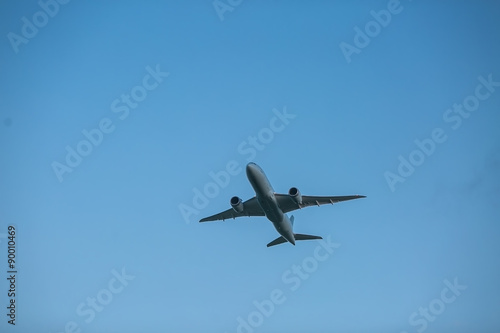 離陸中の飛行機6