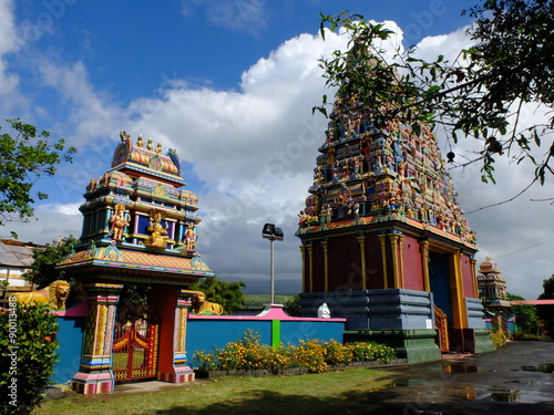 Temple Tamoul à La Réunion photo