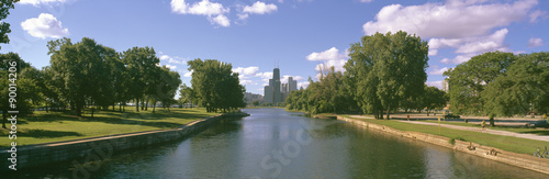 Chicago from Lincoln Park  Illinois