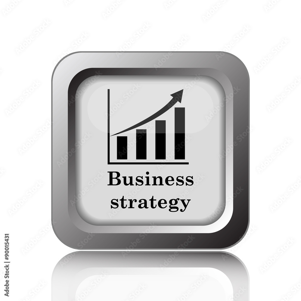 Business strategy icon Business strategy icon