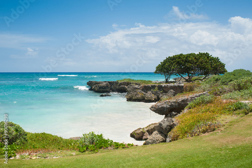 Carribean coastline