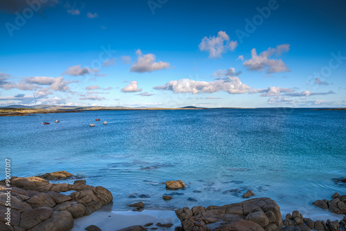 Dog's bay beach in Connemara photo