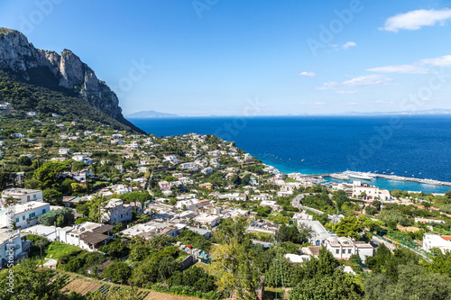 Capri island in Italy