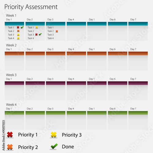 Priority Assessment Chart Icon