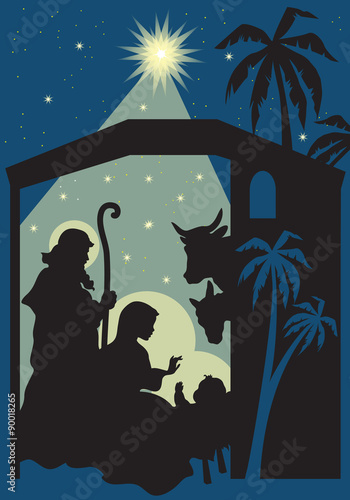 Scena della Natività 