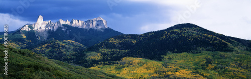 Cimarron Mountain Range in Uncompahgre National Forest, Ridgeway, Colorado