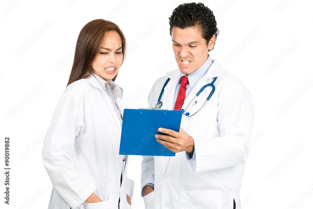 Bad Reaction Asian Hispanic Doctors Team Charts H Bad Reaction Asian Hispanic Doctors Team Charts H