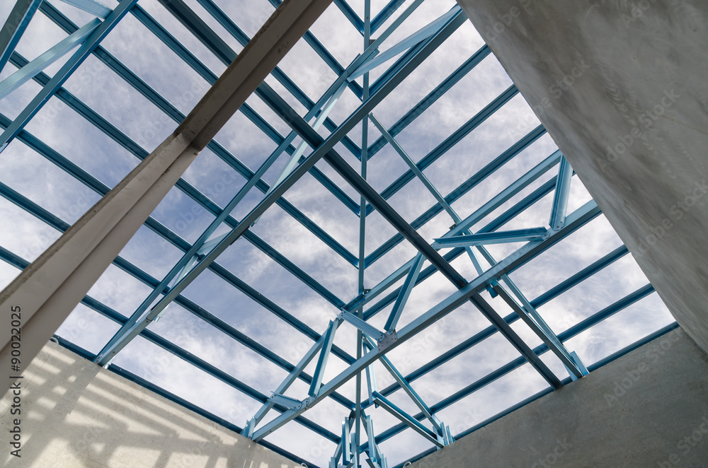Fototapeta premium Steel Roof-19