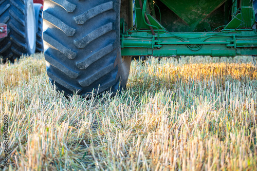 Close view on tire photo