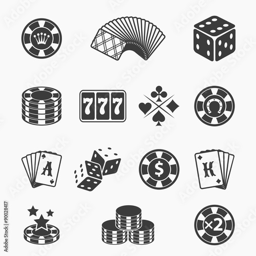 Gambling icons