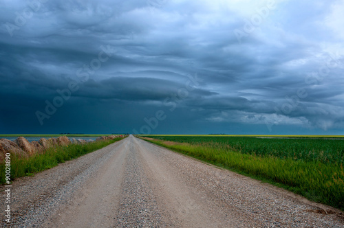 Storm Clouds Prairie Sky © pictureguy32