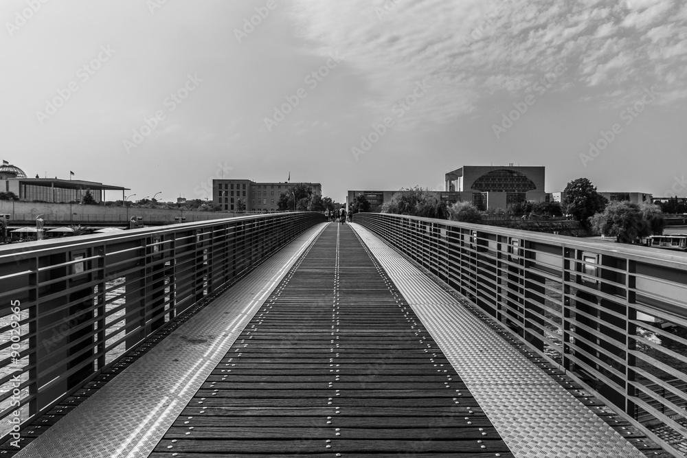 City view. Berlin. Black and white. City view. Berlin. Black and white.