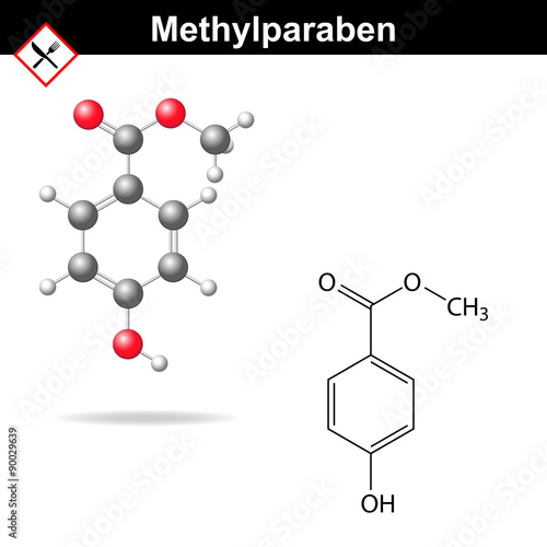 Methylparaben structure